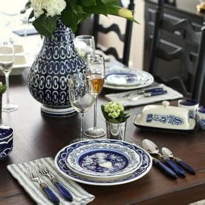 Euro Ceramica Blue Garden 16-Piece Asian Inspired Blue and White ...