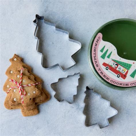 Set Of 3 Christmas Tree Cookie Cutters | Rex London (dotcomgiftshop)