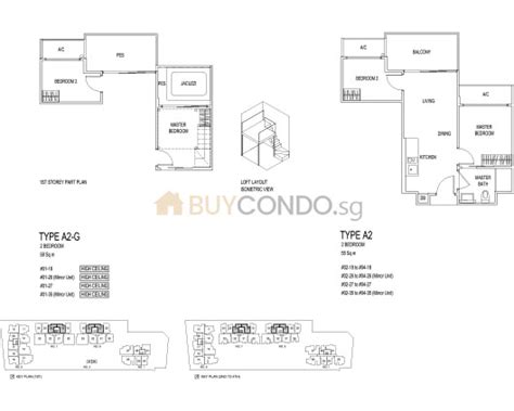 Floor Plan Jade Residences - Buy Condo Singapore