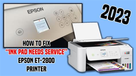 How To Fix Printer Ink Pad Is At The End Of Service Life