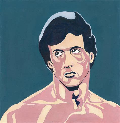 Sylvester Stallone Painting by Andres Ortega - Fine Art America