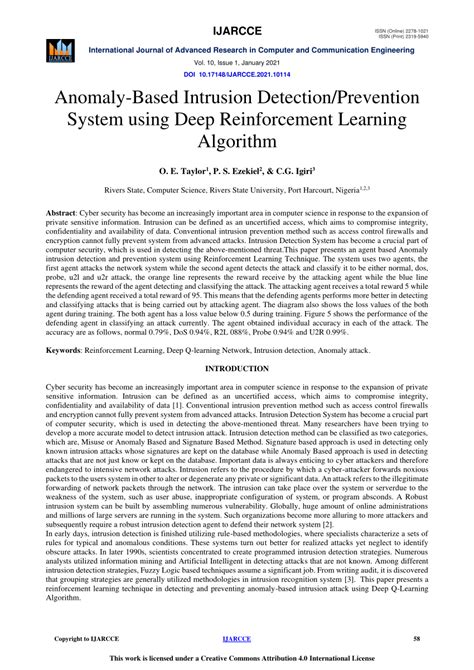 (PDF) Anomaly-Based Intrusion Detection/Prevention System using Deep Reinforcement Learning ...