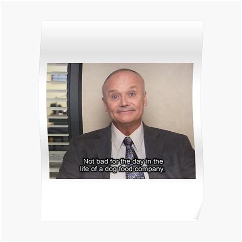 "Creed Bratton" Poster for Sale by blackboxclothes | Redbubble