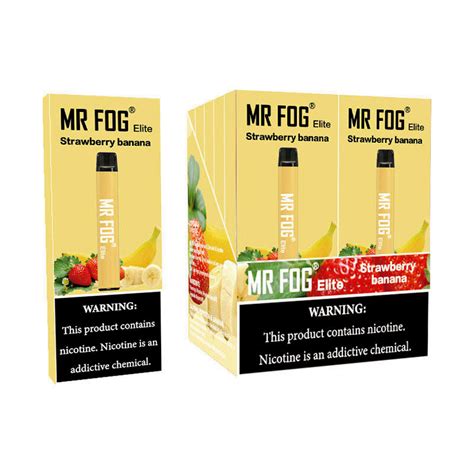 MR FOG ELITE Strawberry Banana - Mr Fog