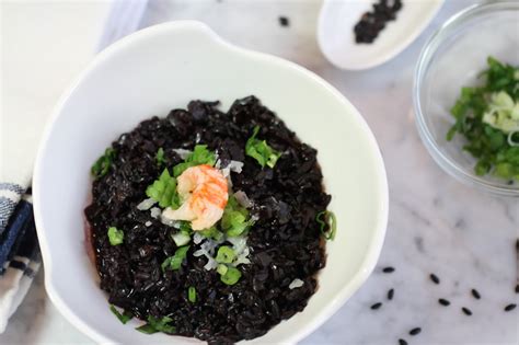 Black Rice Risotto - Ever Open Sauce