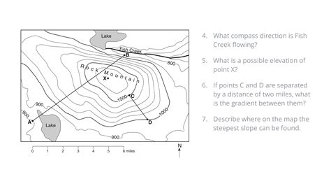 Earth Science Topographic Maps