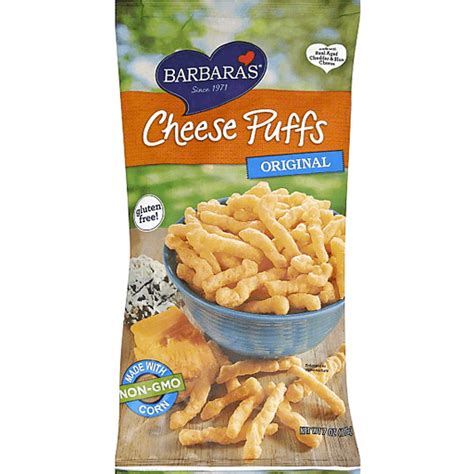 Barbara's Bakery Baked Cheese Puffs, Original | Snacks, Chips & Dips ...