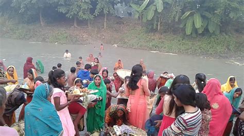 Chhath pooja lalganj vaishali - YouTube