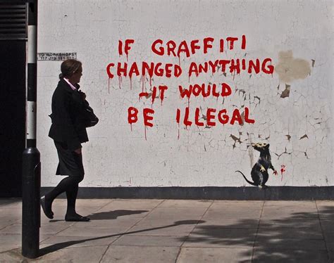 Graffiti, Banksy - the Politics of the Visual