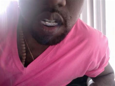 Kanye West has replaced his bottom teeth with diamonds