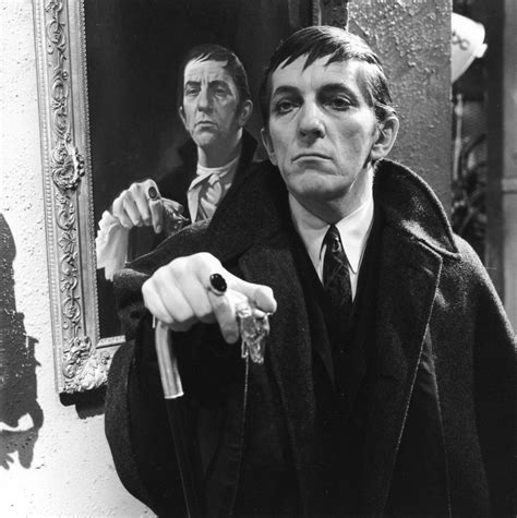 Jonathan Frid as the Vampire BARNABAS COLLINS in the gothic soap opera DARK SHADOWS. | Dark ...