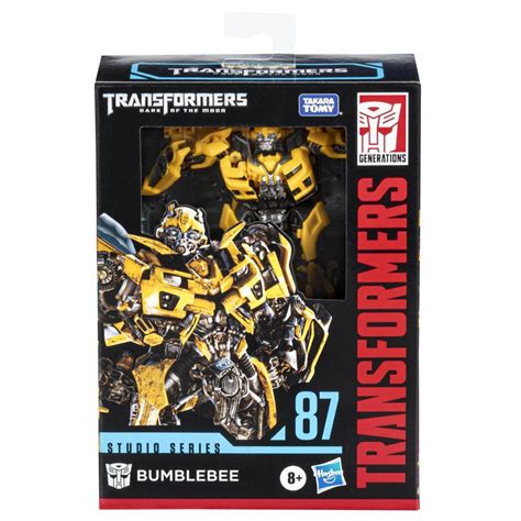 Transformers Toys Studio Series 87 Deluxe Transformers: Dark of the Moon Bumblebee Action Figure ...