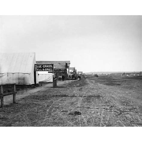 Montana Miles City C1880 Nview Of A Street In Miles City Montana ...