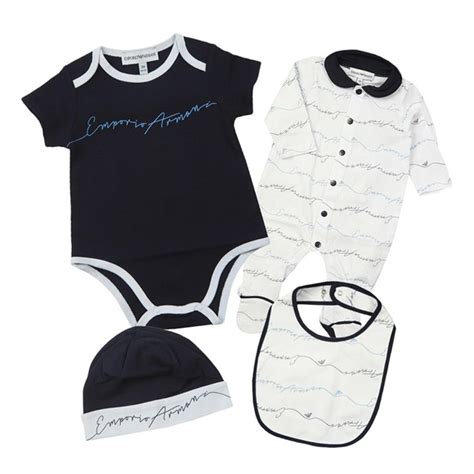 Emporio Armani Newborn Gift Set | Oxygen Clothing