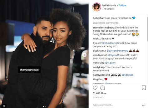 Drake loved up with model ,Bella B Harris : Miss Petite Nigeria Blog