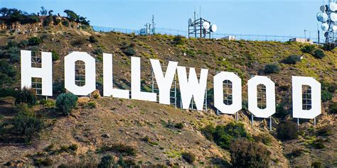 Famous Hollywood Sign in Hollywood Hills California - Panorama Photograph by Gregory Ballos ...