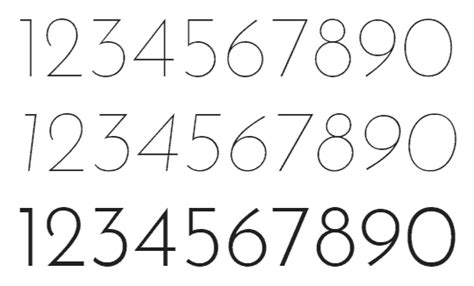 30 Best Free Number Fonts | Number fonts, Number tattoo fonts, Numbers font