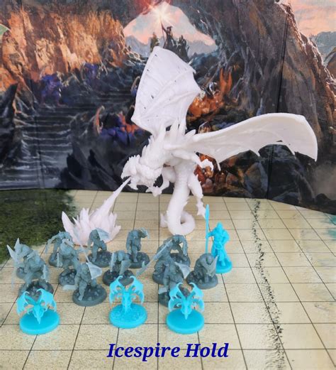 Dragon of Icespire Peak Campaign Miniatures - Etsy