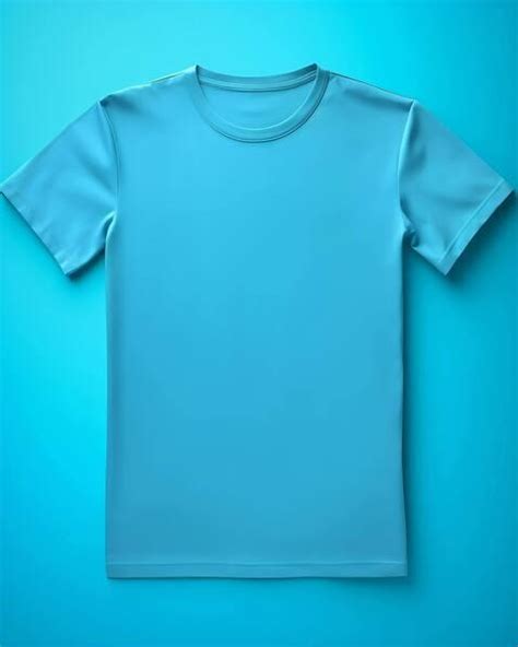 Download Customizable Empty Blue T-Shirt for Your Designs Mockups Online - Creative Fabrica