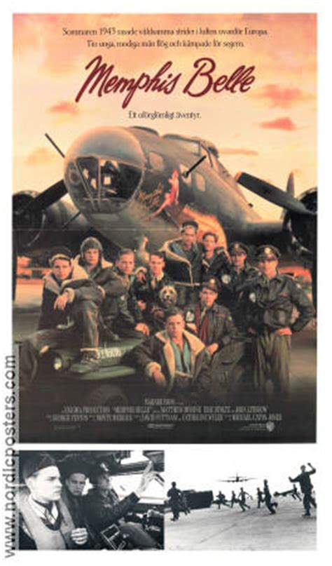 MEMPHIS BELLE Movie poster 1990 original NordicPosters