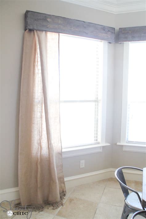 Diy Wood Valance - Renter Friendly, No Holes, No Damage $10 and 10 ...