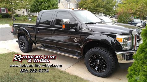 2015 Ford F-350 with 20″ Fuel Assault D576 Wheels