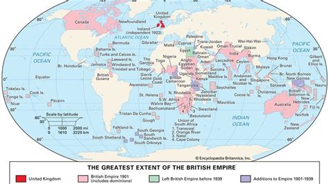 British Empire | Timeline | Britannica