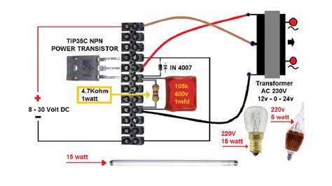 Simple Inverter Circuit Diagram