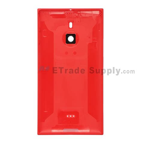 Nokia Lumia 1520 Battery Door - Red - With Logo Only - ETrade Supply