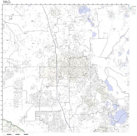 Ocala Fl Zip Code Map – Map VectorCampus Map