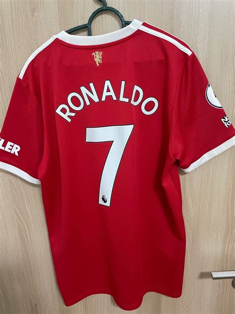 Cristiano Ronaldo CR7 21-22 Manchester United Jersey L size, Men's ...