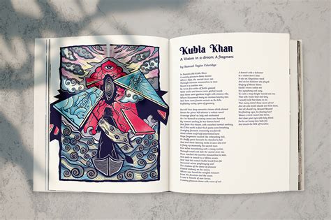 KUBLA KHAN - Poem Illustration :: Behance