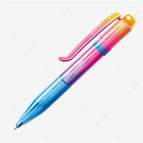 School Materials Clipart Cartoon Ballpen, Pen, School, Material PNG ...