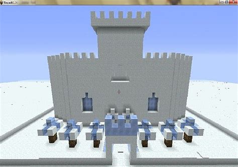 Snow castle Minecraft Map