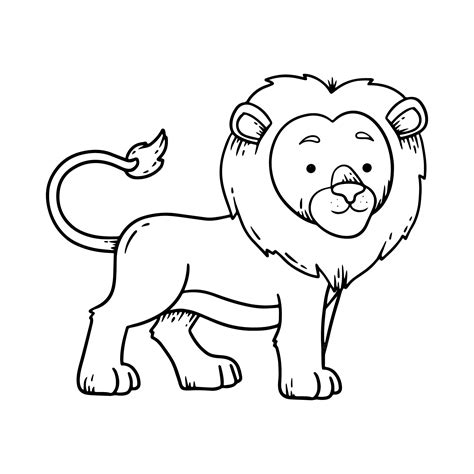 baby lion clipart black and white - Clip Art Library - Clip Art Library