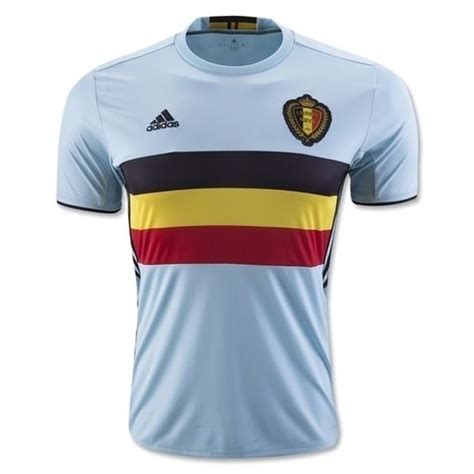 2016 Belgium Away Blue Soccer Jersey Shirt | Belgium Jersey Shirt sale | Gogoalshop | soccer ...