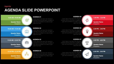 Agenda Slide PowerPoint Template and Keynote - Slidebazaar