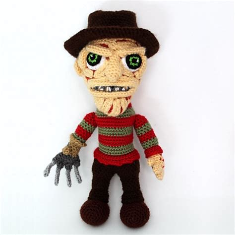 Freddy Krueger Doll Freddy Krueger Amigurumi Nightmare On | Etsy