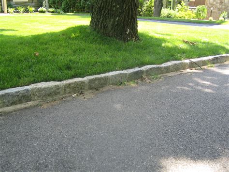 Road curbs stone | Curb stone, House yard, Curbing