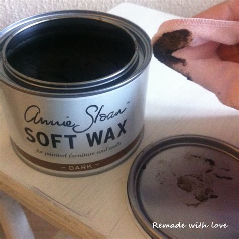 REMAKE MET ANNIE SLOAN DARK WAX VOOR EEN BROCANTE LOOK | REMADE with love