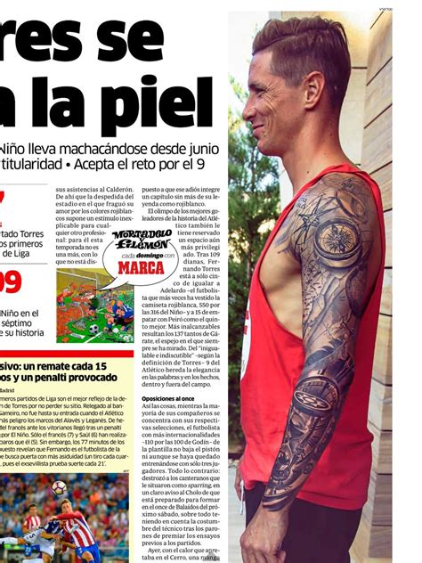 Fernando Torres TATTOO : Latest News, Breaking News Headlines | Scoopnest