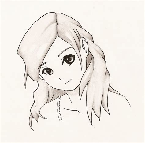 Easy Anime Drawing at GetDrawings | Free download