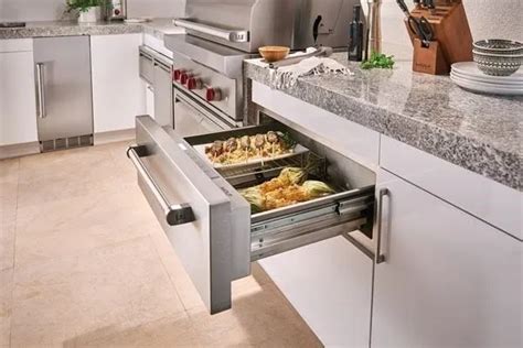 What Is A Kitchen Cabinet Warming Drawer?