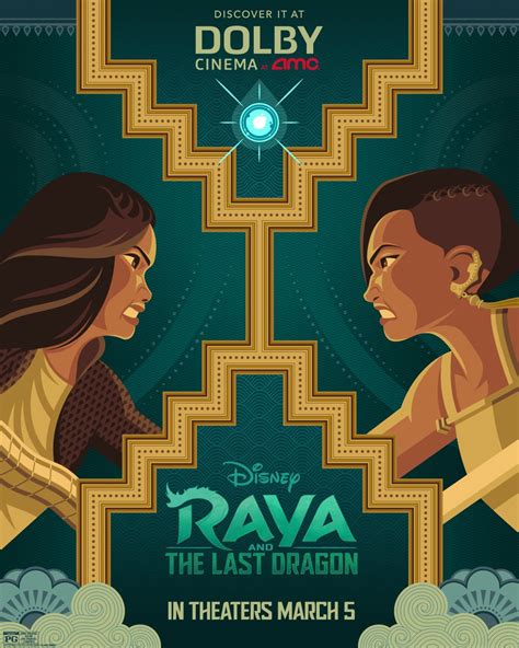 Raya and the Last Dragon AMC Theatres Poster - Raya and the Last Dragon ...