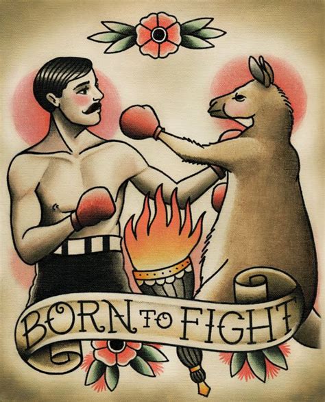 Boxer and Boxing Kangaroo Tattoo Art - Etsy | Art tattoo, Boxer tattoo ...