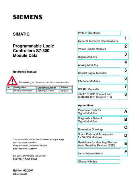 Manual S7-300 | PDF | Central Processing Unit | Parameter (Computer Programming)