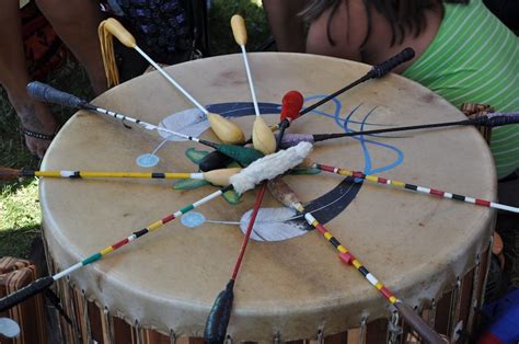 Native culture centers around the drum, they are treated with great respect. The drum brings the ...