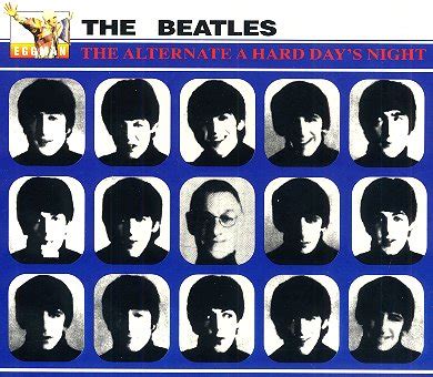 THE BEATLES "A HARD DAY'S NIGHT ALBUM COVER (1964) - Moïcani - L'Odéonie