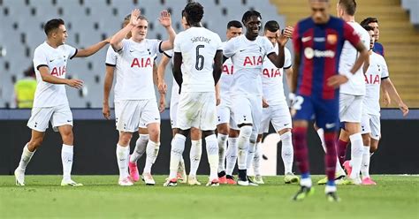 Tottenham player ratings vs Barcelona: Skipp, Bissouma and Sanchez ...