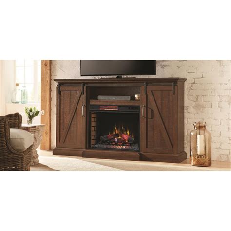 Fireplace TV Stands - Electric Fireplaces - The Home Depot